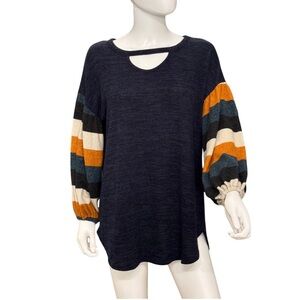 𝙋𝙖𝙞𝙨𝙡𝙚𝙮 𝙂𝙧𝙖𝙘𝙚 Navy Sweater Women's Size XL